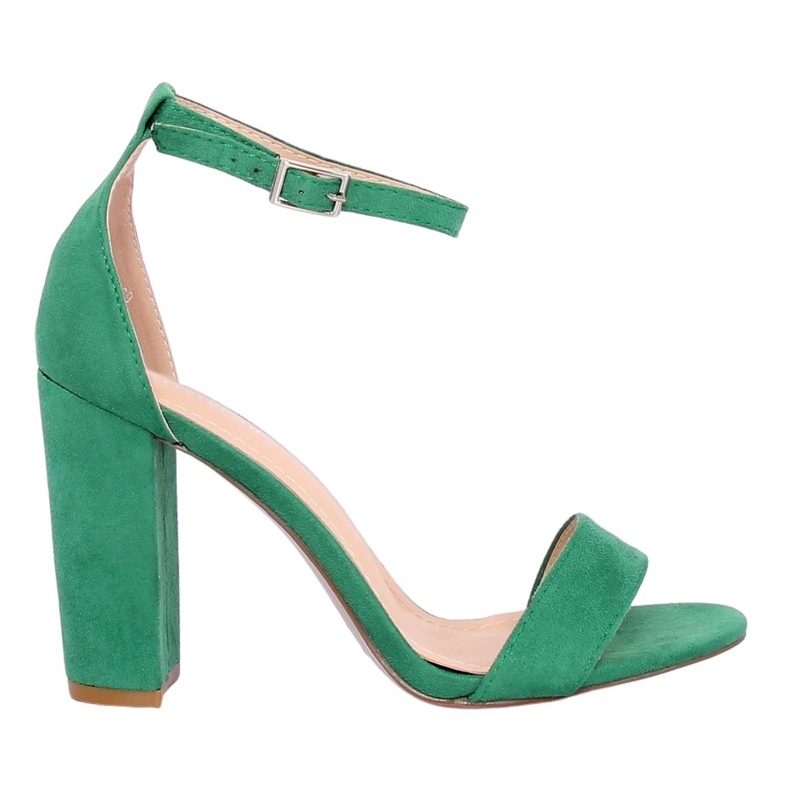 Sandálias verdes no post Y2385-27 Green