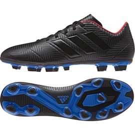 Chuteiras Adidas Nemeziz 18.4 FxG M D97991 multicolorido preto