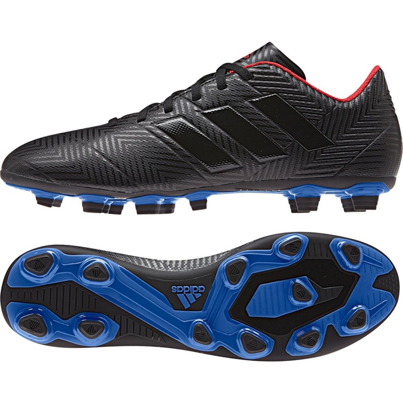 Chuteiras Adidas Nemeziz 18.4 FxG M D97991 multicolorido preto