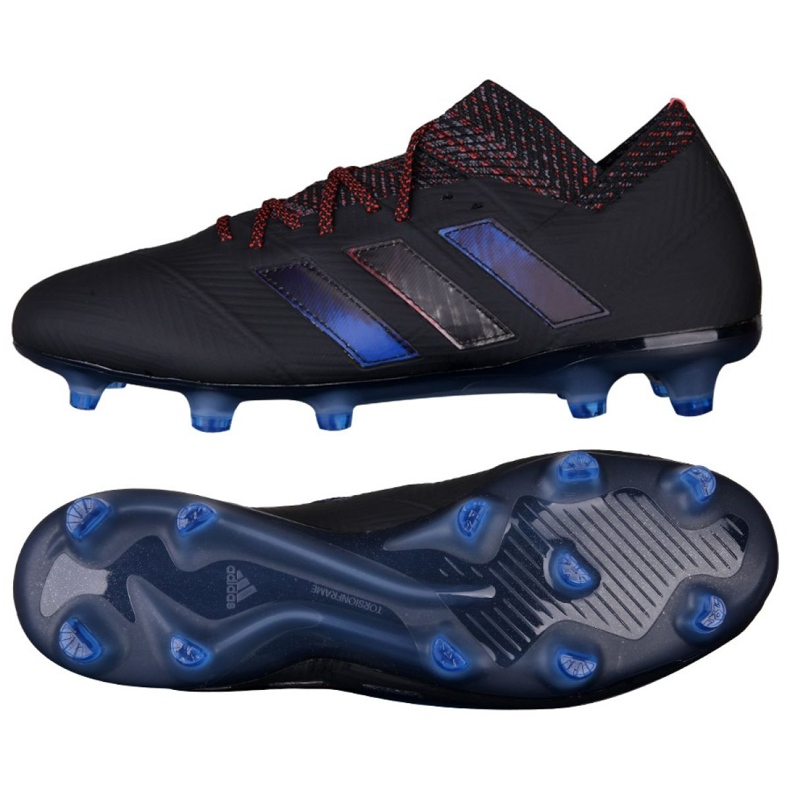 Chuteiras Adidas Nemeziz 18.1 Fg M D98007 preto preto