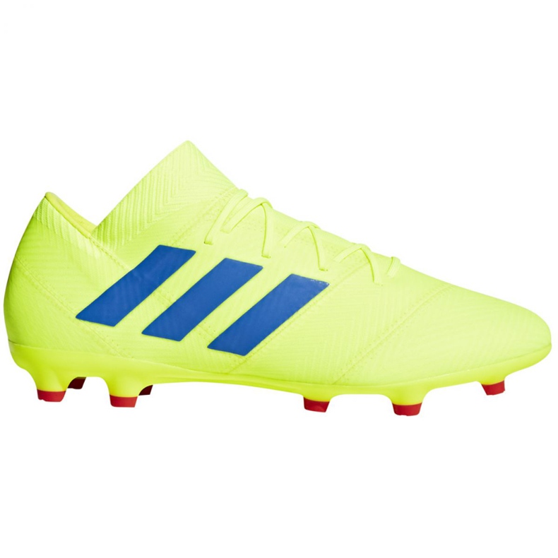 Chuteiras Adidas Nemeziz 18.2 Fg M BB9431 amarelo amarelo