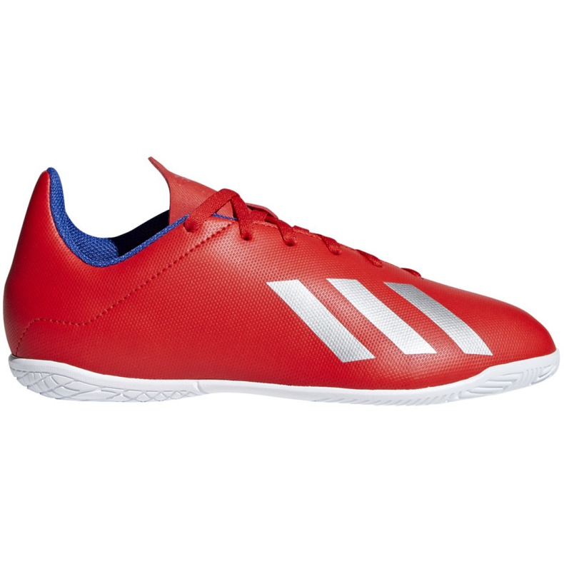 Sapatos de interior adidas X 18.4 In Jr BB9410 multicolorido vermelho