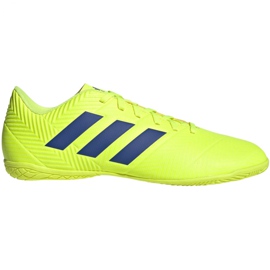 Sapatos de interior adidas Nemeziz 18,4 em M BB9469 amarelo amarelo