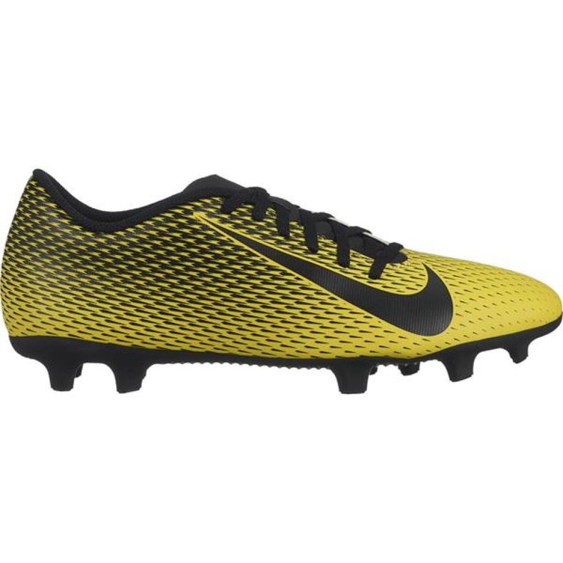 Chuteiras Nike Bravata Ii Fg M 844436-701 preto amarelo