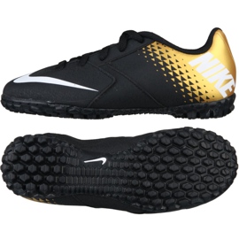 Chuteiras Nike Bomba X Tf Jr 826488-077 preto preto