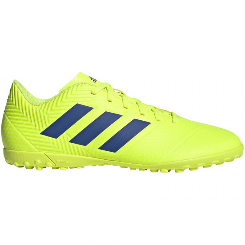 Chuteiras Adidas Nemeziz 18.4 Tf M BB9473 amarelo amarelo