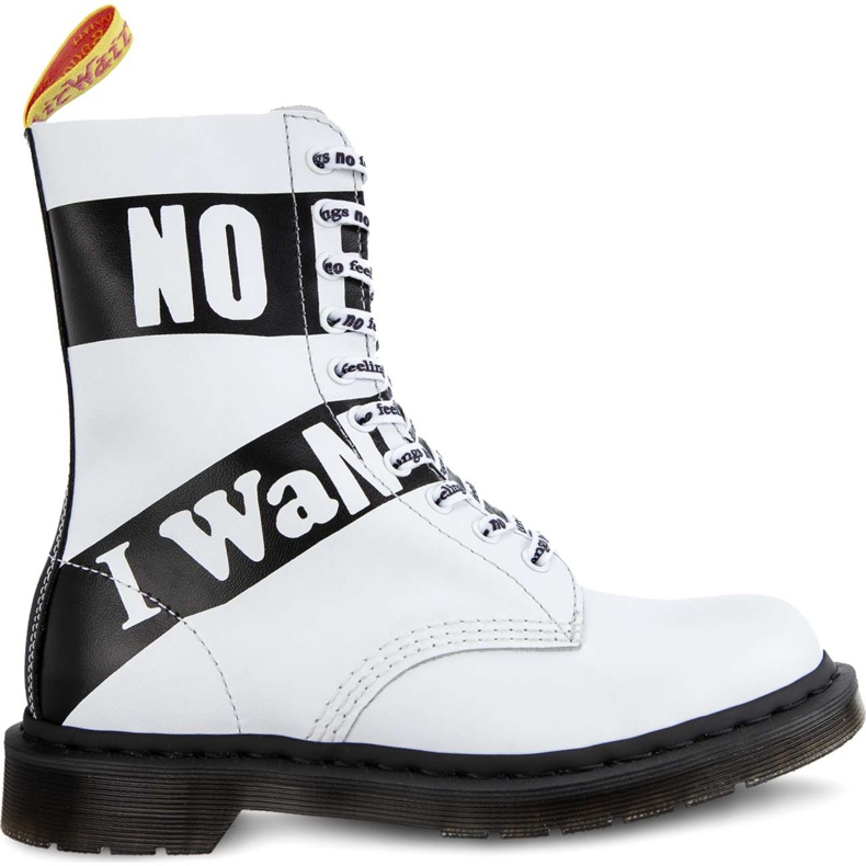 Dr. Martens 1490 Sex Pistols Branco preto