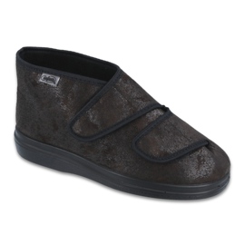 Preto Sapatos femininos Befado pu 986D007