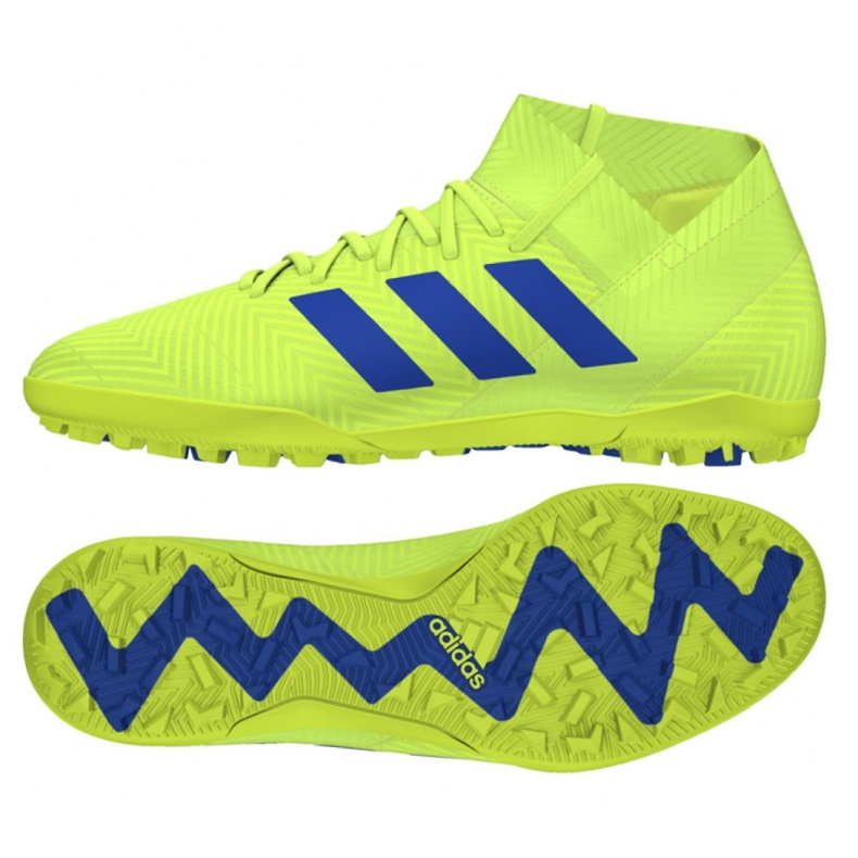Chuteiras Adidas Nemeziz 18.3 Tf M BB9465 amarelo amarelo