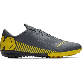 Chuteiras Nike Mercurial Vapor X 12 Academy Tf M AH7384-070 preto cinza