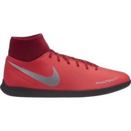 Sapatos de interior Nike Phantom Vsn Club Df Ic M AO3271-600 multicolorido laranjas e vermelhos