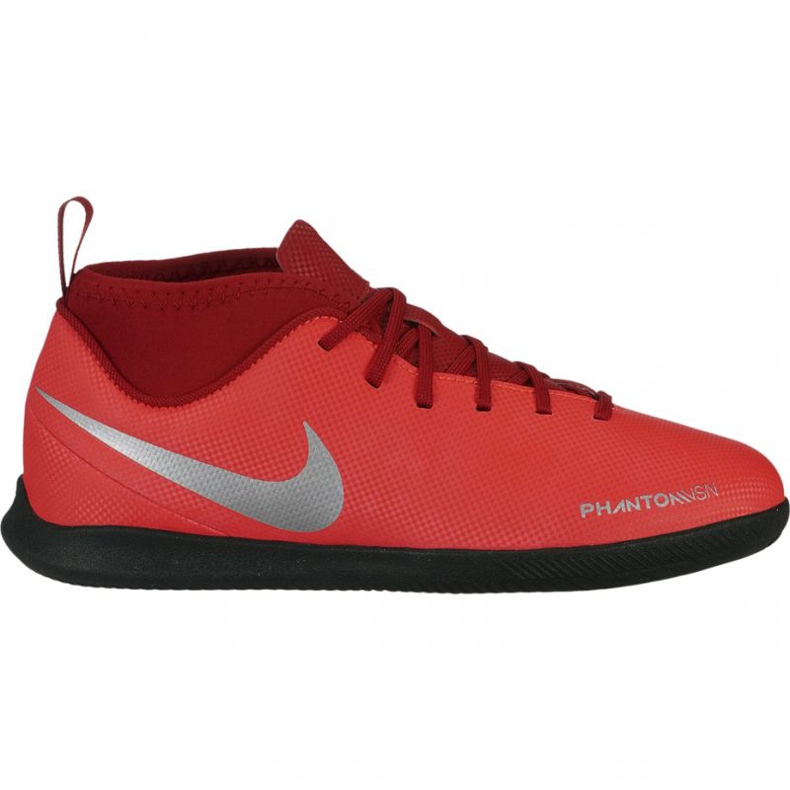 Sapatos de interior Nike Phantom Vsn Club Df Ic Jr AO3293-600 multicolorido laranjas e tintos