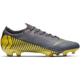 Chuteiras Nike Mercurial Vapor 12 Elite Fg M AH7380-070 cinza cinza
