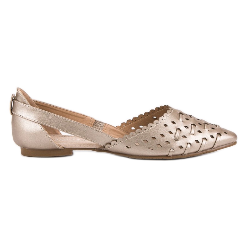 Bailarinas VINCEZA elegantes amarelo