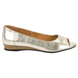 Bailarinas Open Toe VINCEZA amarelo Bailarinas Open Toe VINCEZA amarelo