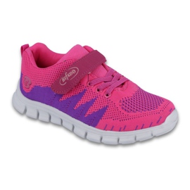 Calçados infantis Befado até 23 cm 516Y023 roxo rosa