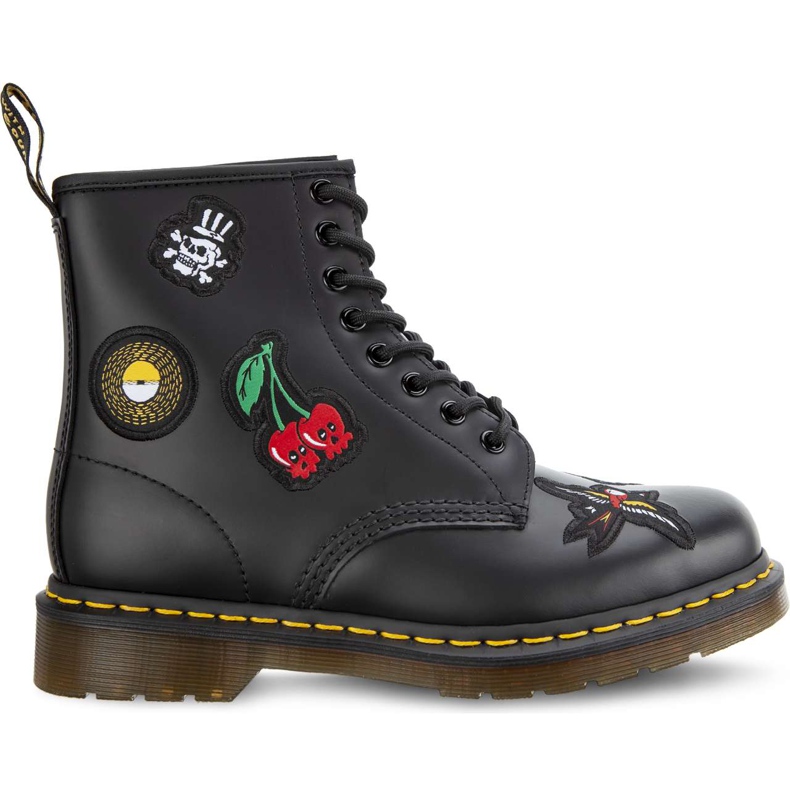 Dr. Martens 1460 Smooth Patch Black preto