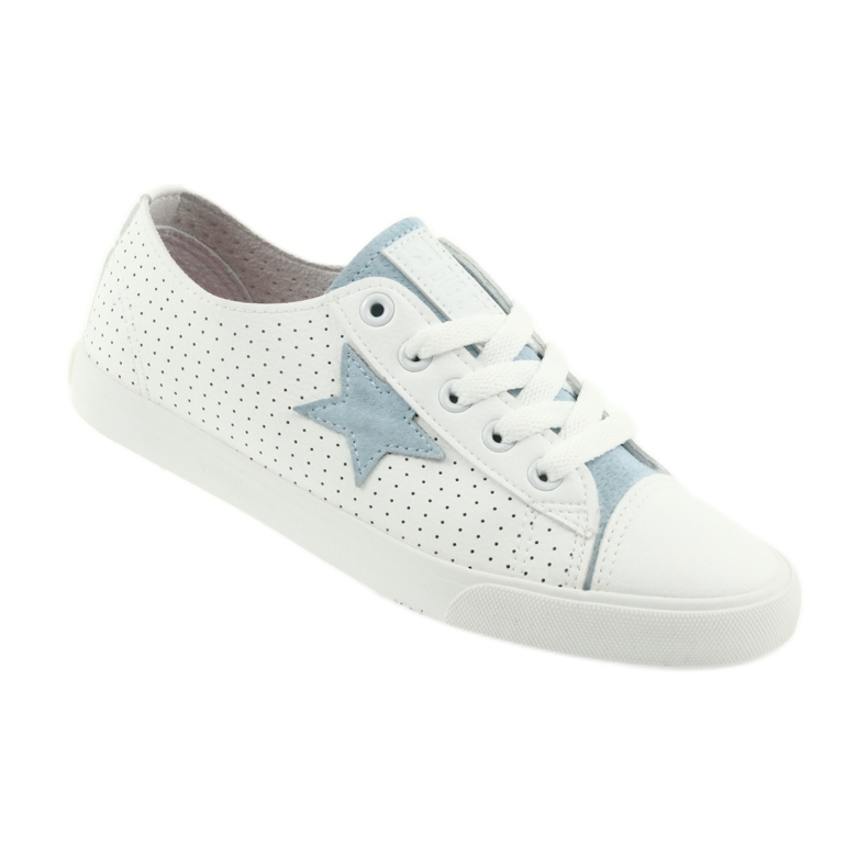 Tênis Big Star azul estrela 274692 branco