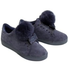 Tênis feminino azul marinho 68-95 Blue azul-marinho