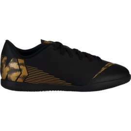 Sapatos de interior Nike Mercurial Vapor X 12 Club Ic Jr AH7354-077 preto preto