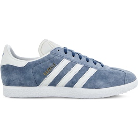 Adidas Gazela 468 Raw Steel Crystal Branco Calçado Branco azul