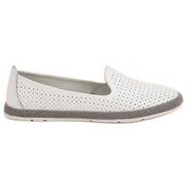 Filippo Senhores de Couro Openwork branco