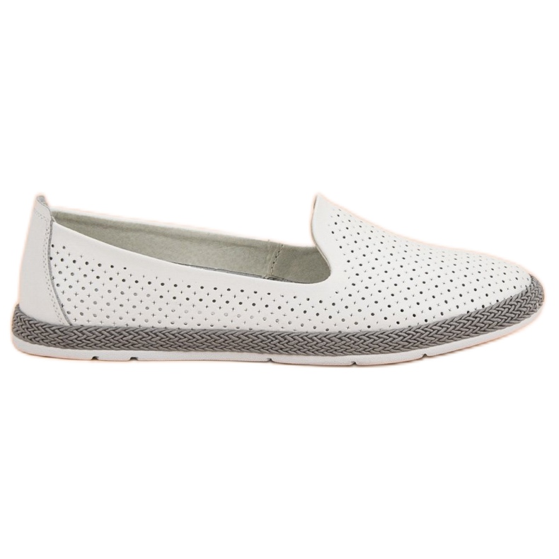 Filippo Senhores de Couro Openwork branco