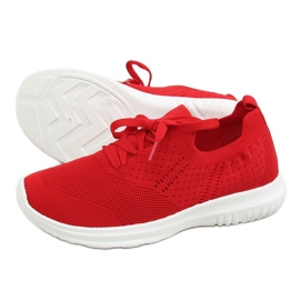 Red LX-9837 Red tênis esportivos vermelho