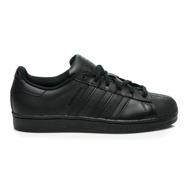 Fundação Superstar Adidas preto