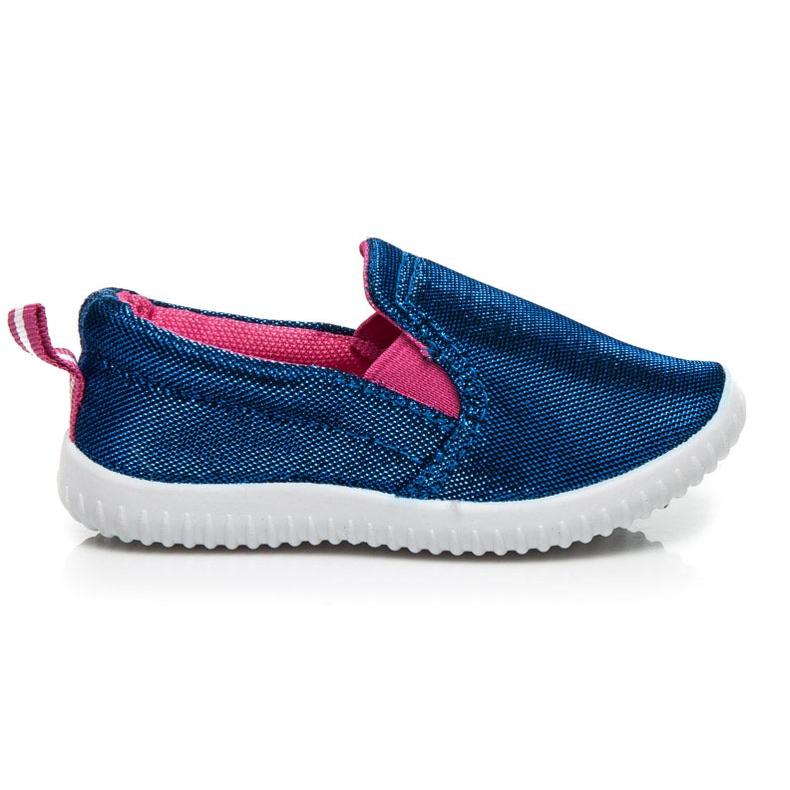 Haker Deslizamento Brilhante Ony azul