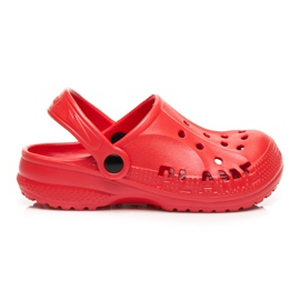 Chinelos Confortáveis vermelho