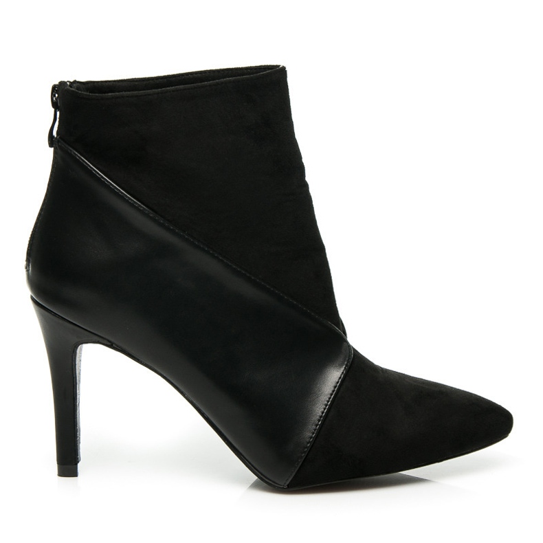 Vices Botas elegantes de salto alto preto