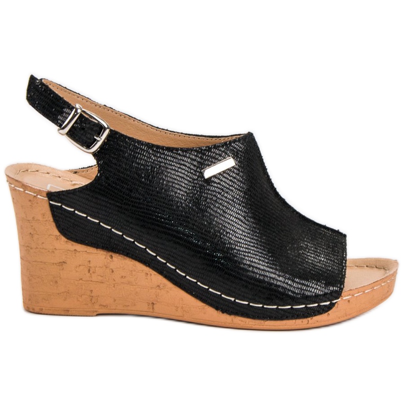 Filippo Sandálias Light Wedge preto