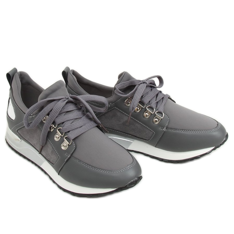 Sapatos esportivos cinza R-385 Gray