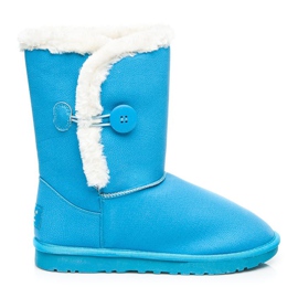 Torna Mukluki com botão azul