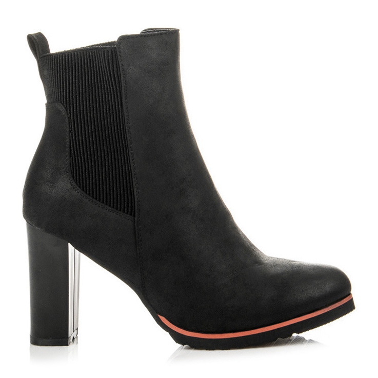 Vices Sapatos de outono com elástico preto