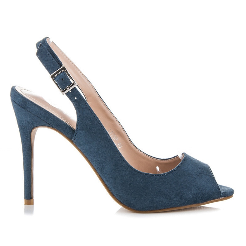 Seastar Sapatos de camurça com fivela azul