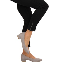 Cinza Bombas de salto baixo cinza CC205P Cinza