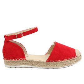 Alpercatas vermelhas femininas JH85 Red vermelho