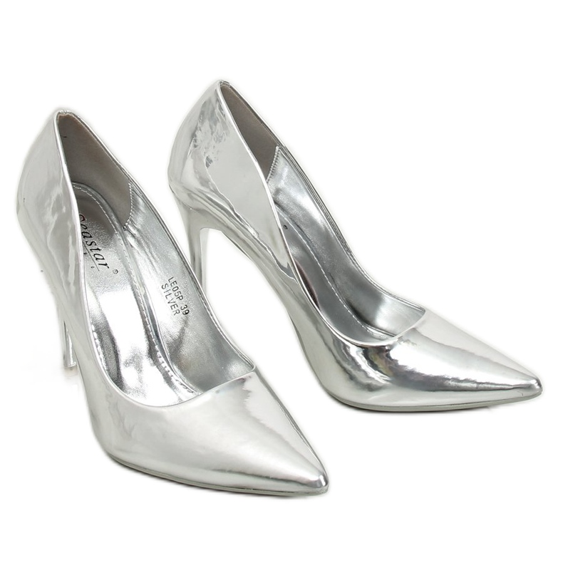 Pinos metálicos prata LE05P prata cinza