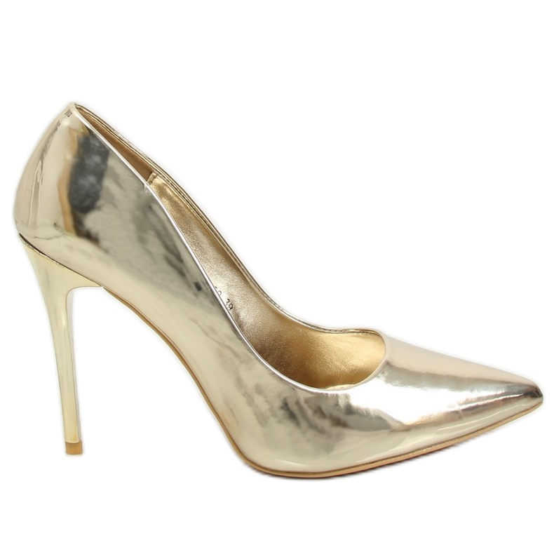 Alfinetes de ouro LE05P ouro metálico dourado