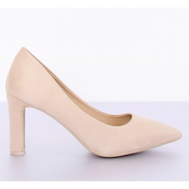 Bombas no poste bege LE056P Beige II-GAT