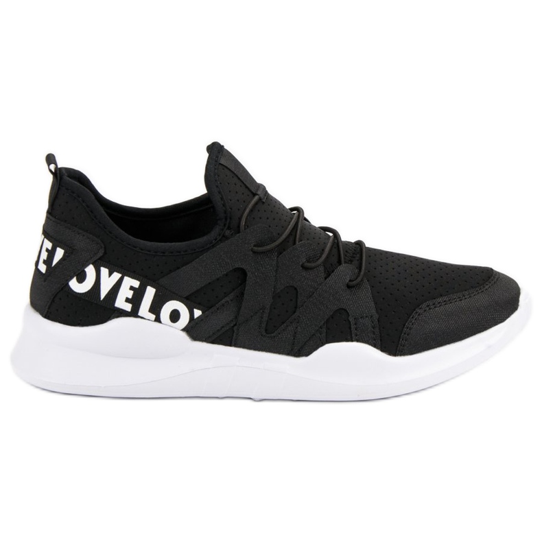 Calçados Esportivos Têxteis Pretos