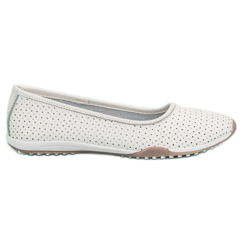 Filippo Bailarinas de couro a céu aberto branco