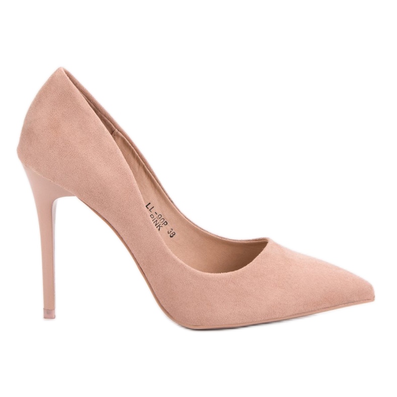 Seastar Suede Stilettos Dirty Pink rosa
