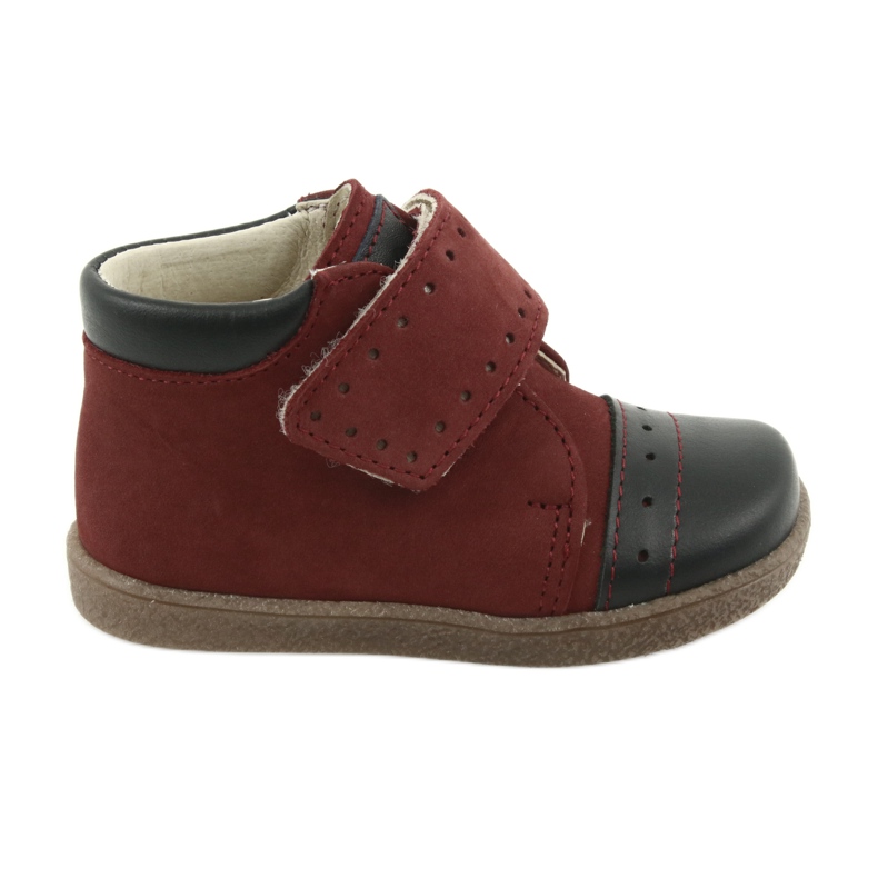 Ren But Meninos de couro com velcro 1535 Borgonha Ren, mas vermelho Ren But Meninos de couro com velcro 1535 Borgonha Ren, mas vermelho