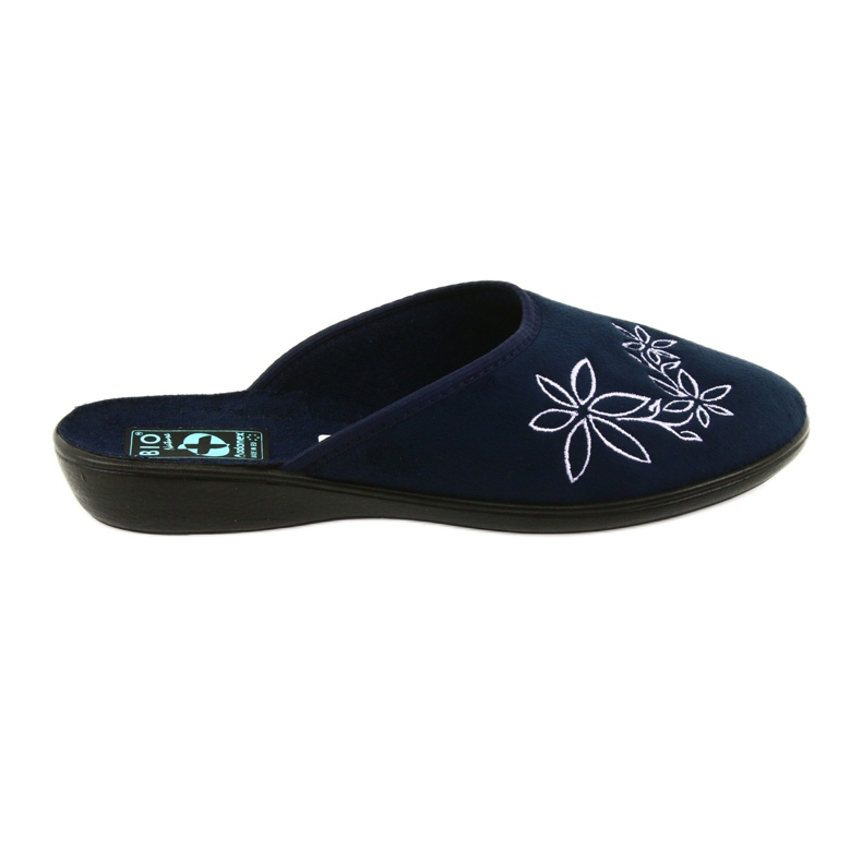 Chinelos femininos Adanex 23931 azul marinho