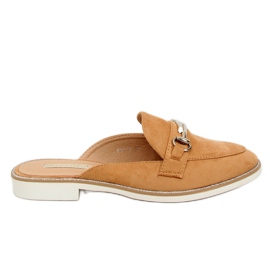 Sapatilhas de mocassins Camel F9375 marrom