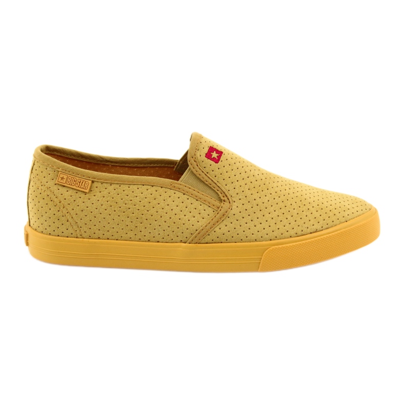 Tênis feminino Big Star 274889 amarelo
