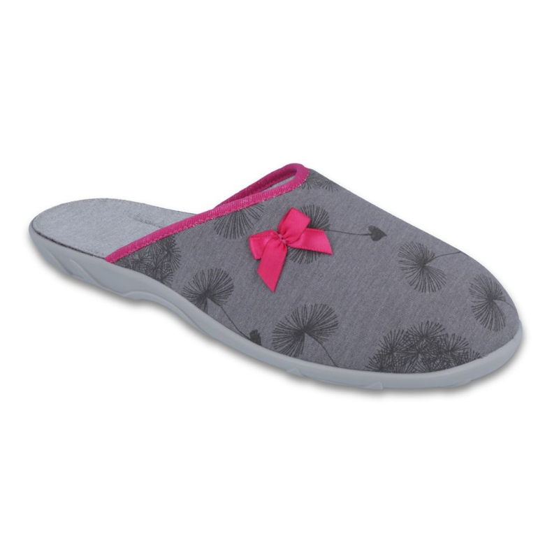Sapatos femininos coloridos Befado 235D162 cinza rosa